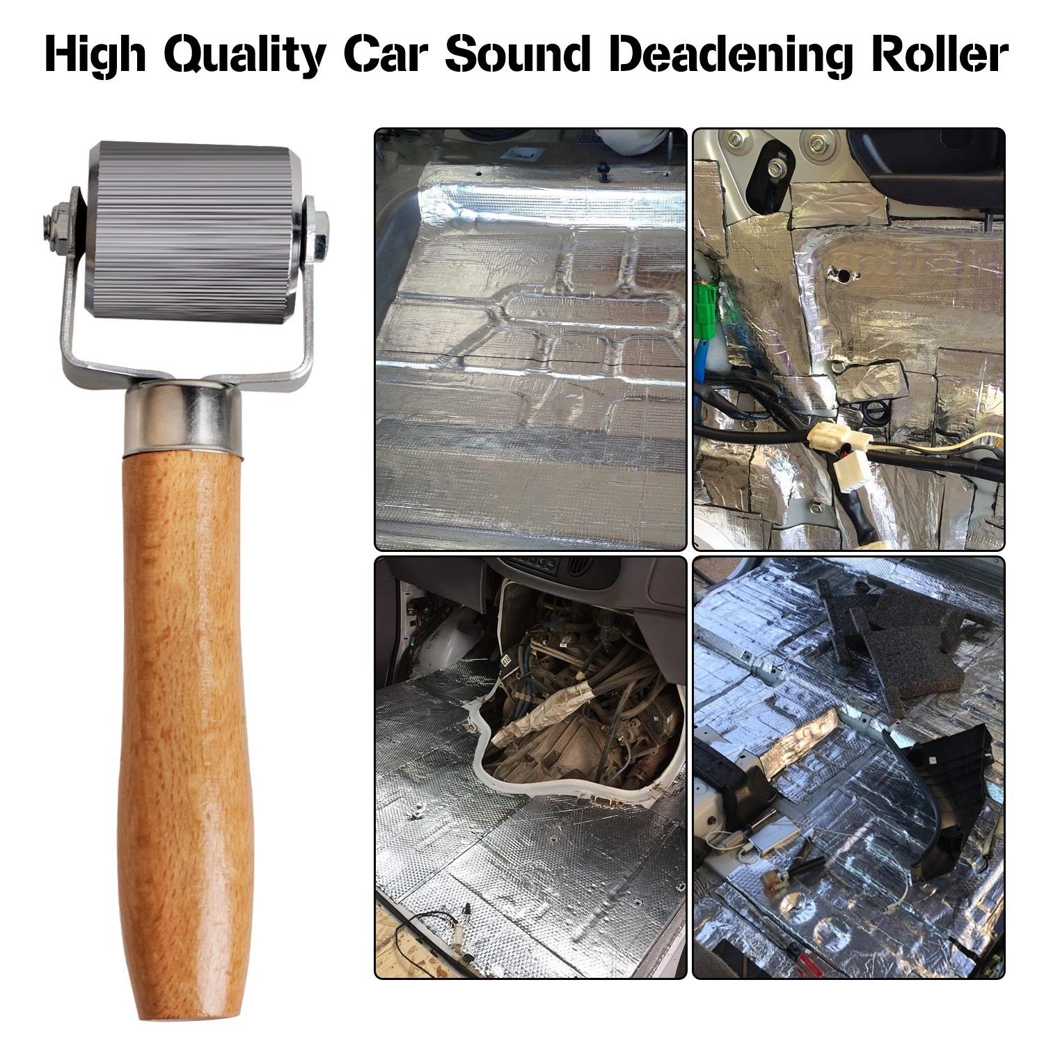 FCHO Car Sound Deadening Roller Tool Set – 3 Pcs for Auto Installation
