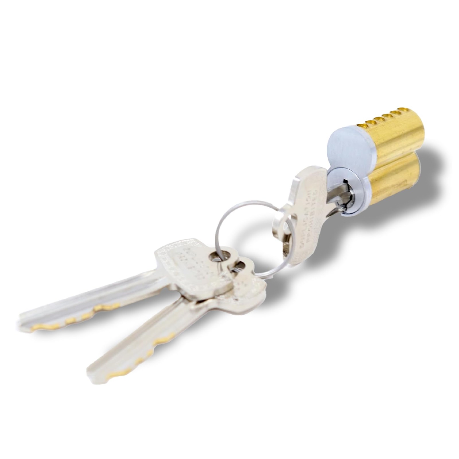 SUMMIT DOORWARE High Security Keyed Up IC Core Cylinder with Satin Chrome