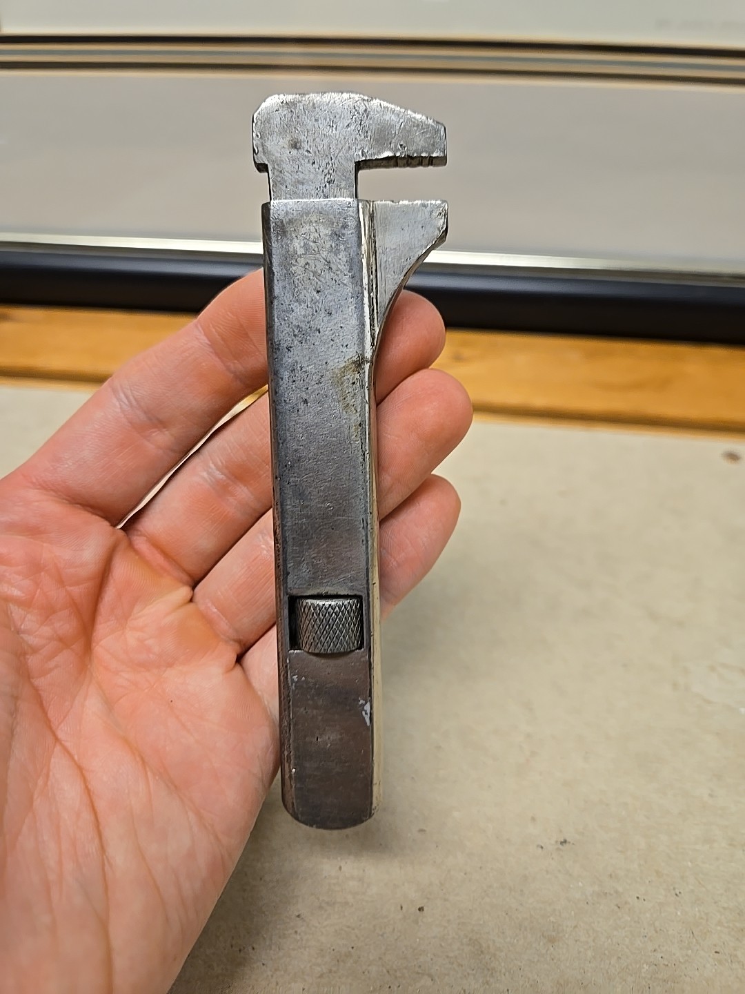 1890s Bicycle Wrench A&M Buffalo NY 5 Inch Adjustable Wrench Rare Company