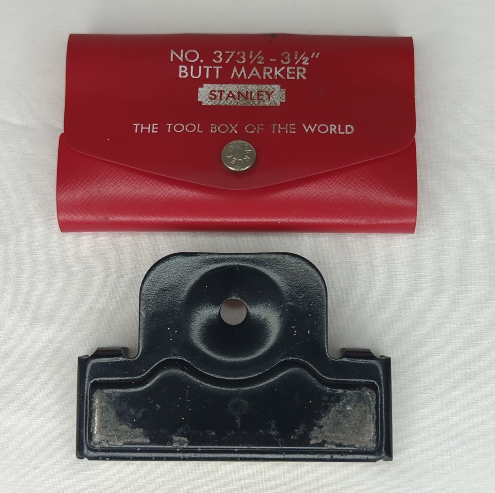 Stanley Butt Marker # 373 1/2 with Case Door Hinge Marking Tool For 3 1/2″