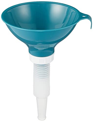 Amon Oil Funnel Extendable (140-270mm) for Oil Changes with Nozzle for Reaching