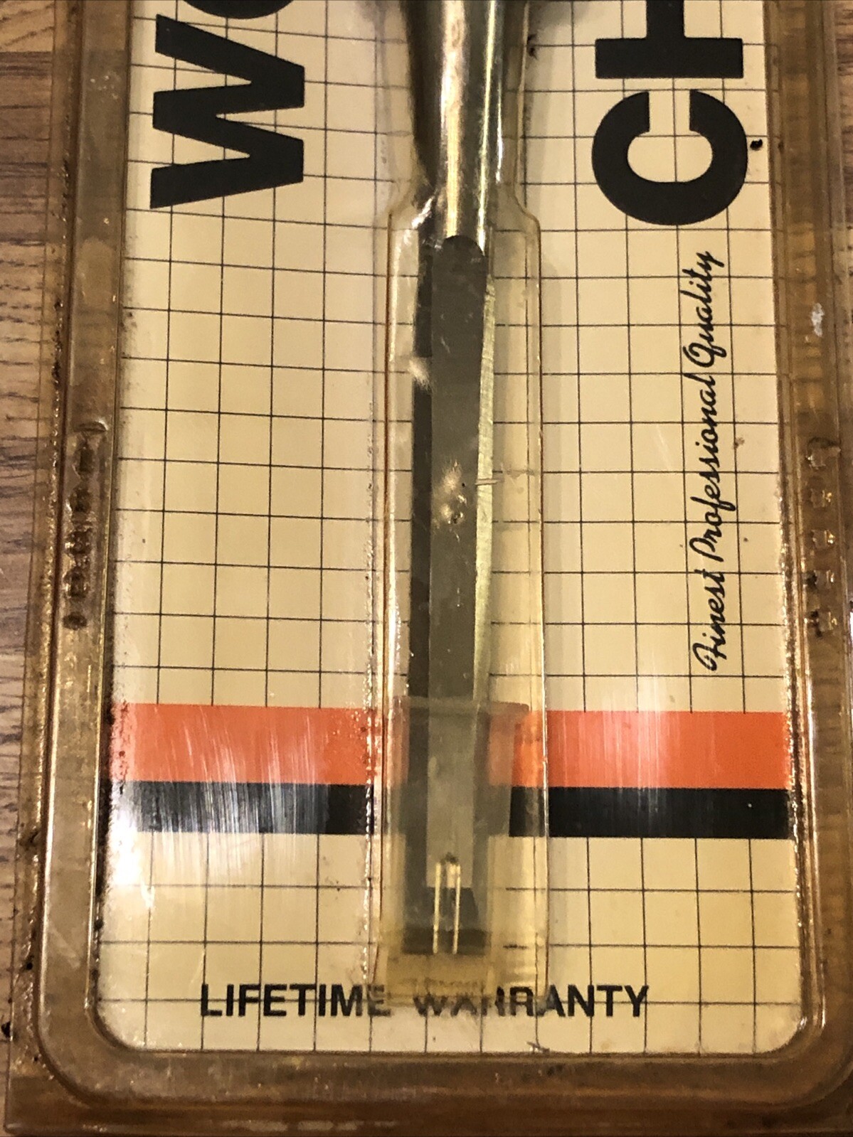New Old Stock Vintage Buck Bros 3/8” Inch Wood Chisel Made in USA NO. 102BC