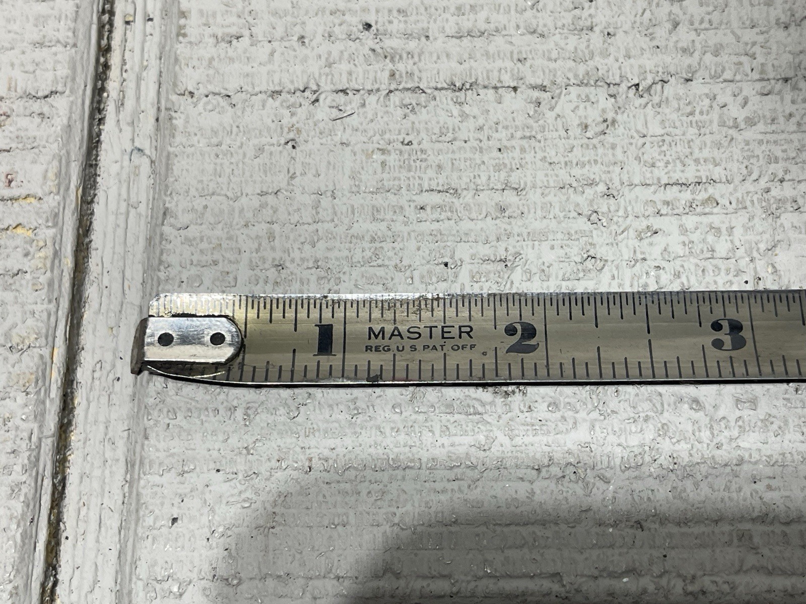 TUFBOY NO 308 Tape Measure MCM Vintage Tool Master Rule NY 8ft