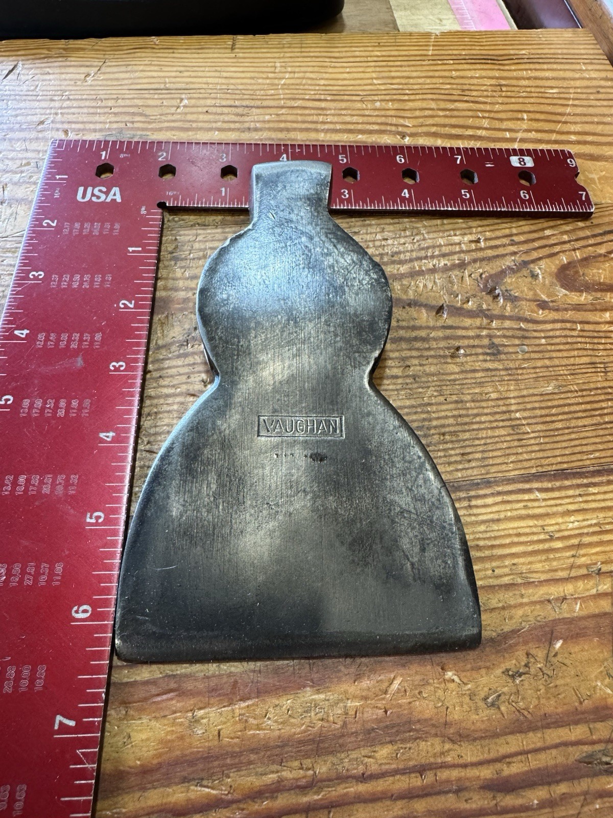 Vintage Lot Of 2 Vaughan Hatchet Heads (247)