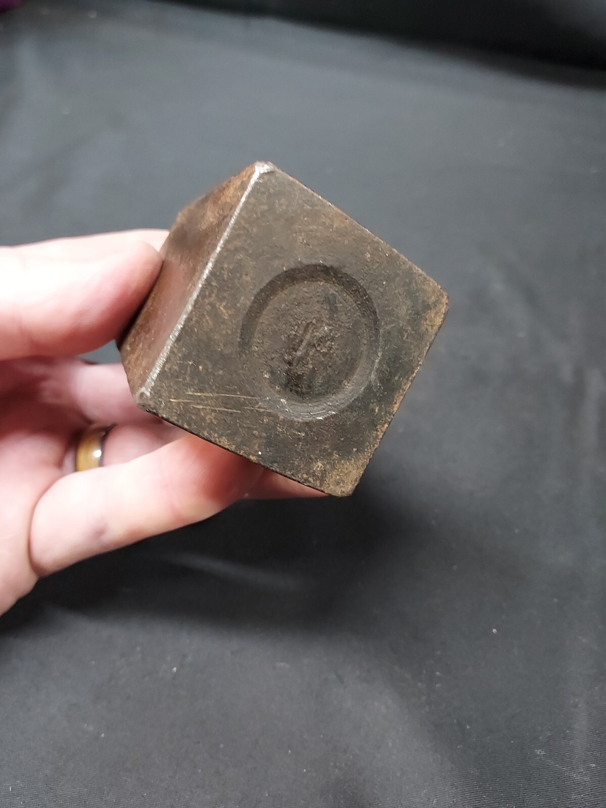 Late 1800s E.H. Lorhmann 329 Leather Tin Stamping Tool Metal Work Punch Mold ?