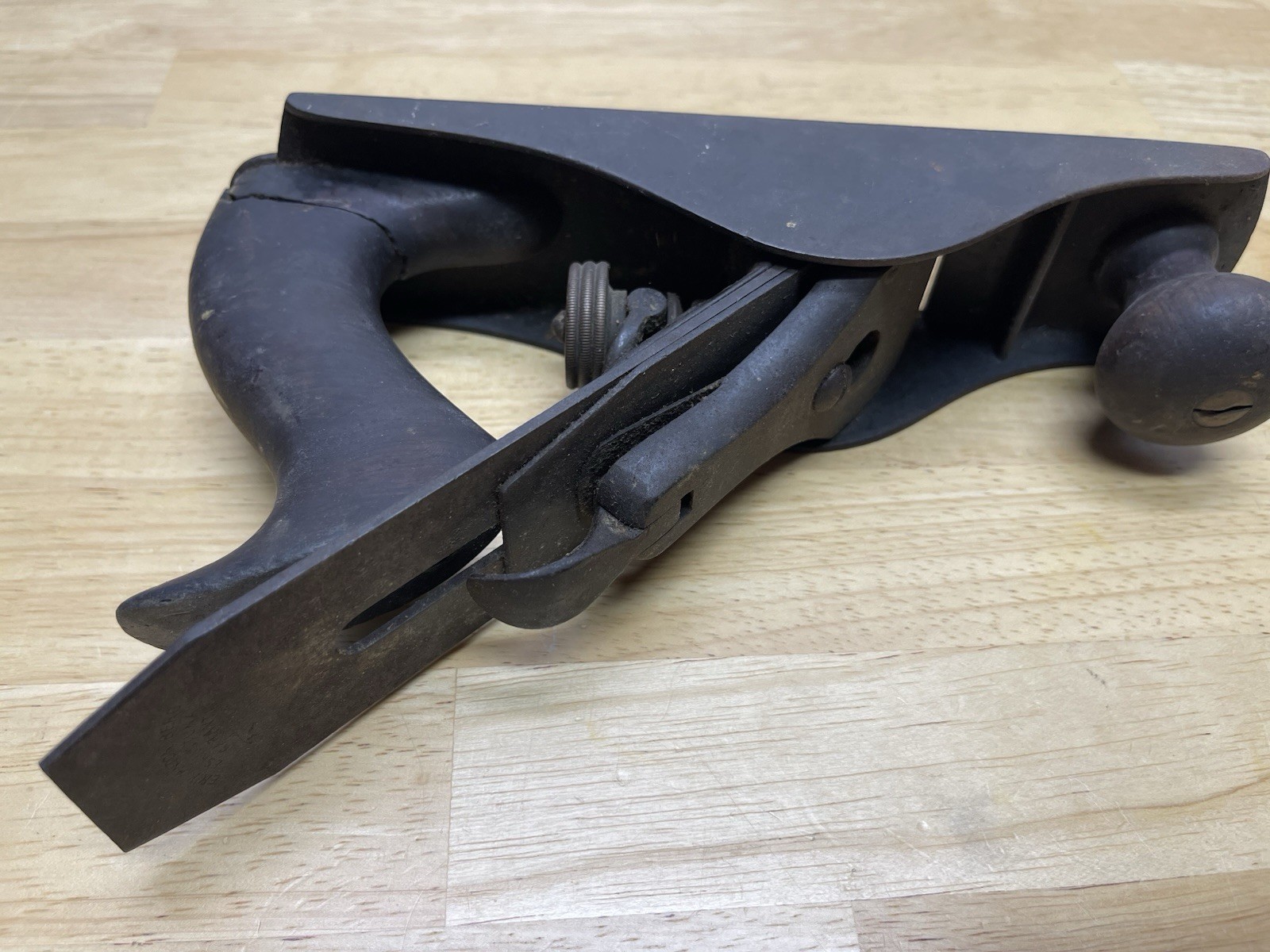 1800s Antique Erik Anton Berg Eskilstuna Garant Plane No 3 From Sweden Wood