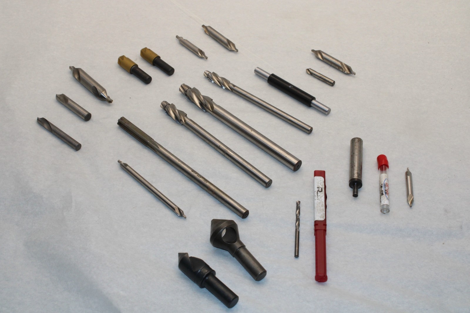Machinist Lot of Reamers Counterbore Tools HSS Endmill Drills etc 20-pieces