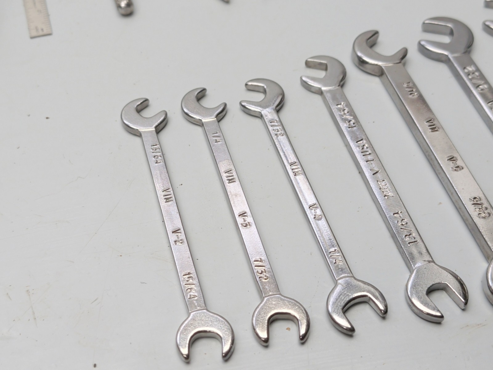 NOS K-D TOOLS TOOL KIT, VIM, MASTERFORCE METRICIGNITION WRENCH SETS USA MADE