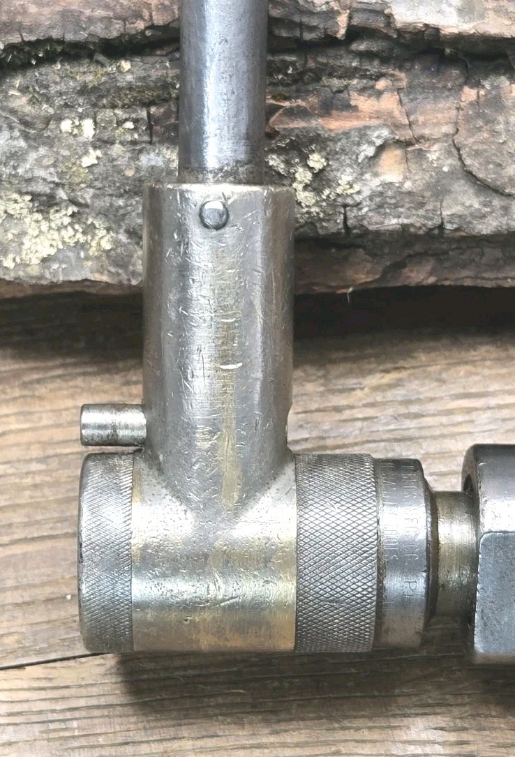 Vintage North Brothers YANKEE Bit Brace No. 2101 – 10″ BELL SYSTEM Hand Drill