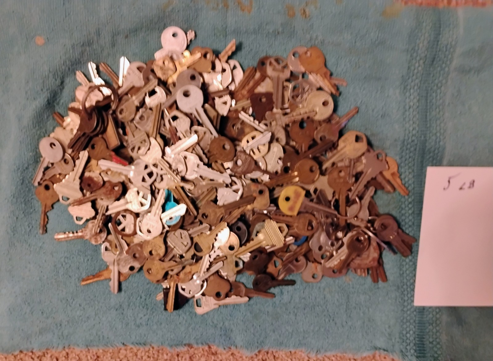 5 Lb. Lot Of Old Misc. Keys