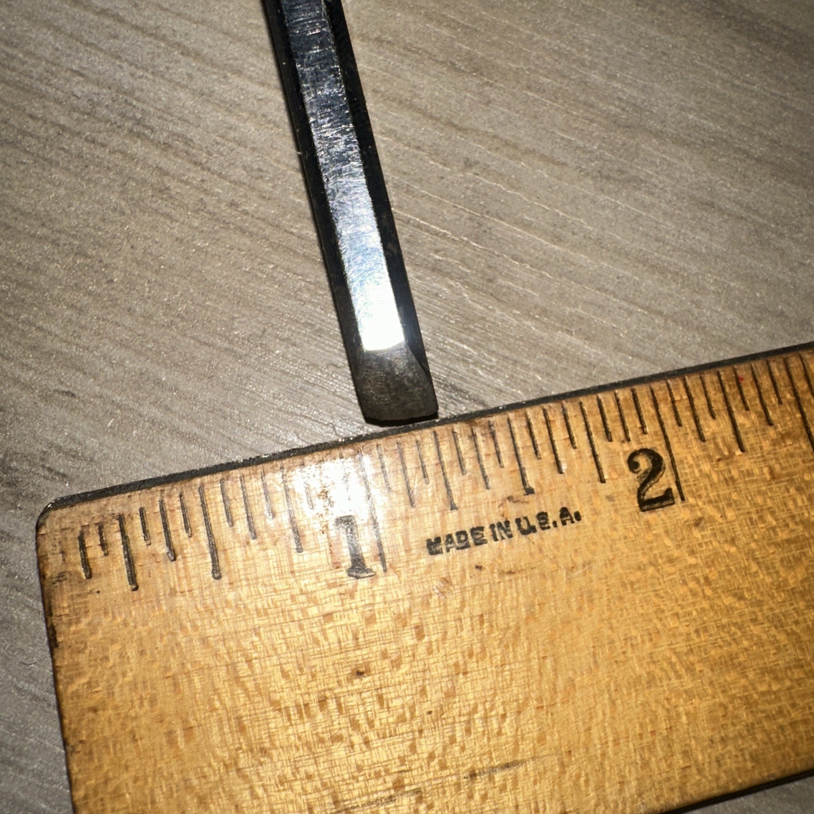 Set Of 3 Vintage Sears Craftsman Beveled Chisels 3/4, 1/2 & 1/4” Used