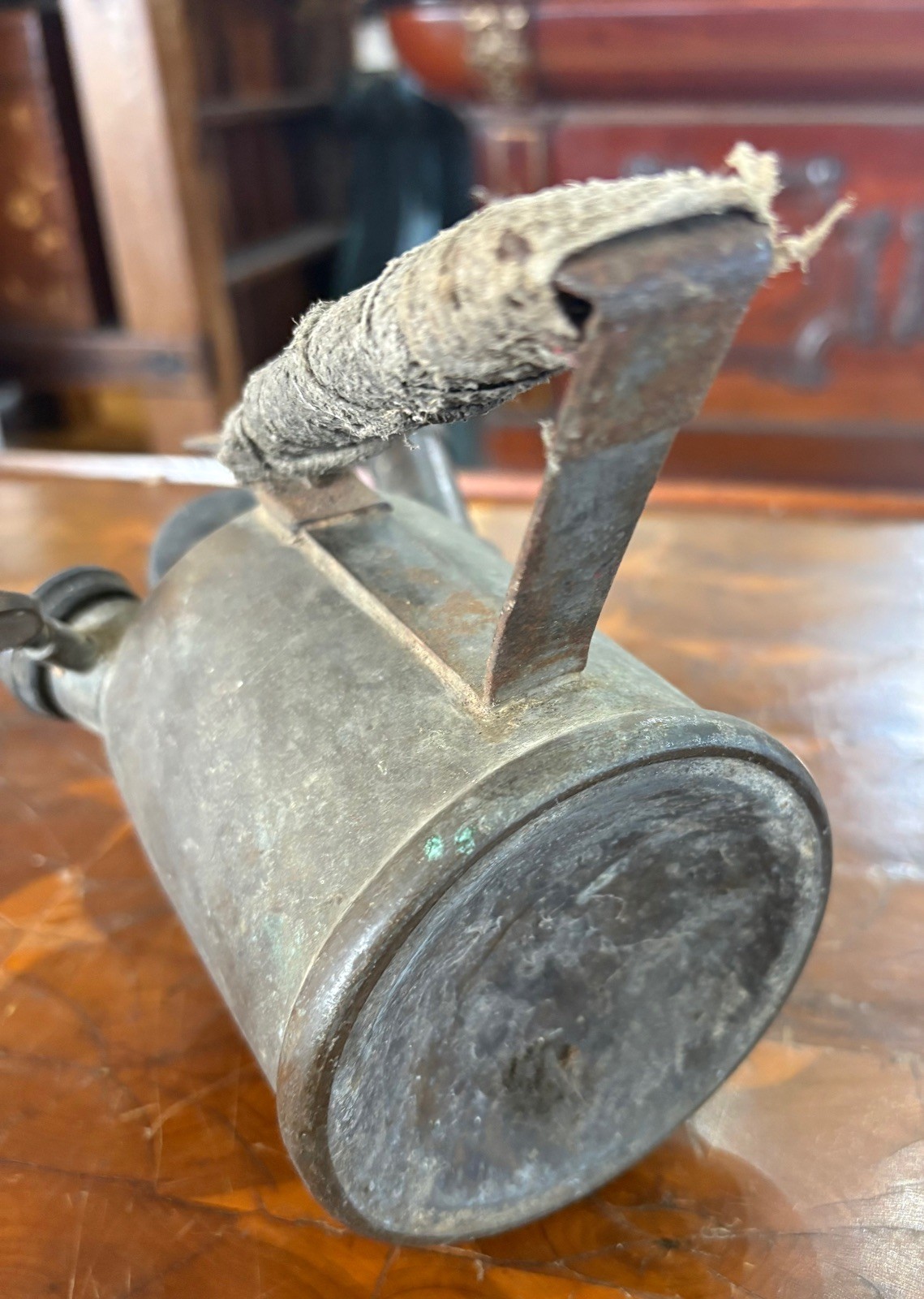 Vintage British Monitor No. 26 Paraffin Blowtorch | Antique Brass Blowlamp