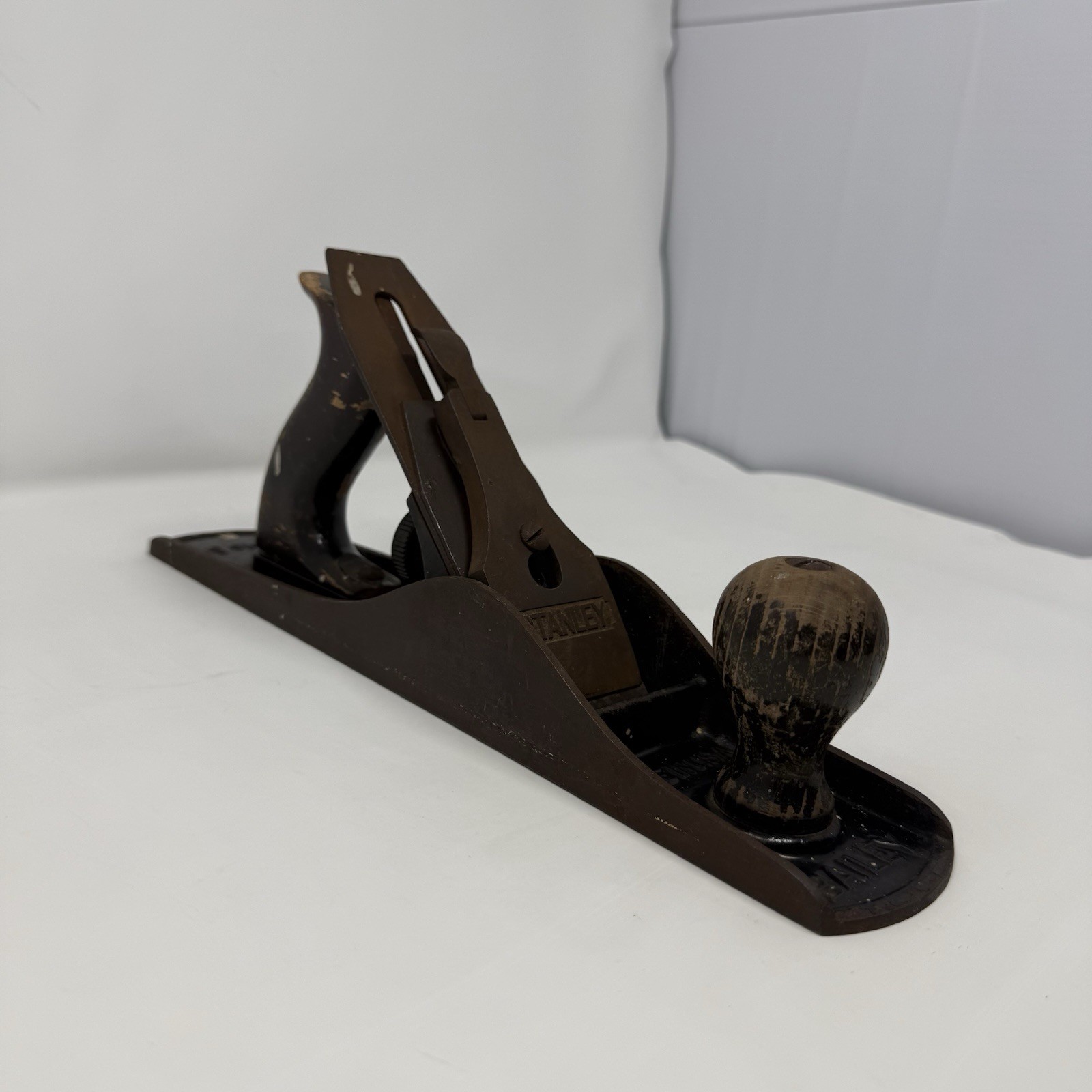 Vintage Stanley Bailey No. 5 Wood Hand Plane 14″ Woodworking Tool Made in USA
