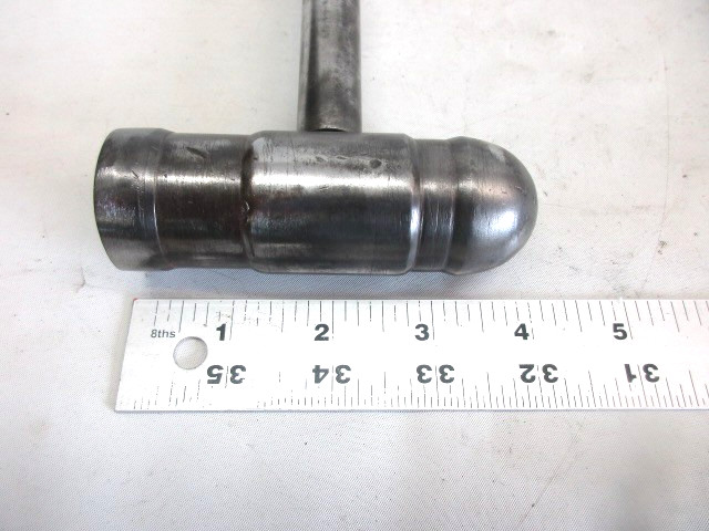 Vintage all metal heavy Ball Peen Hammer, almost 3 pounds, 10.5 inches