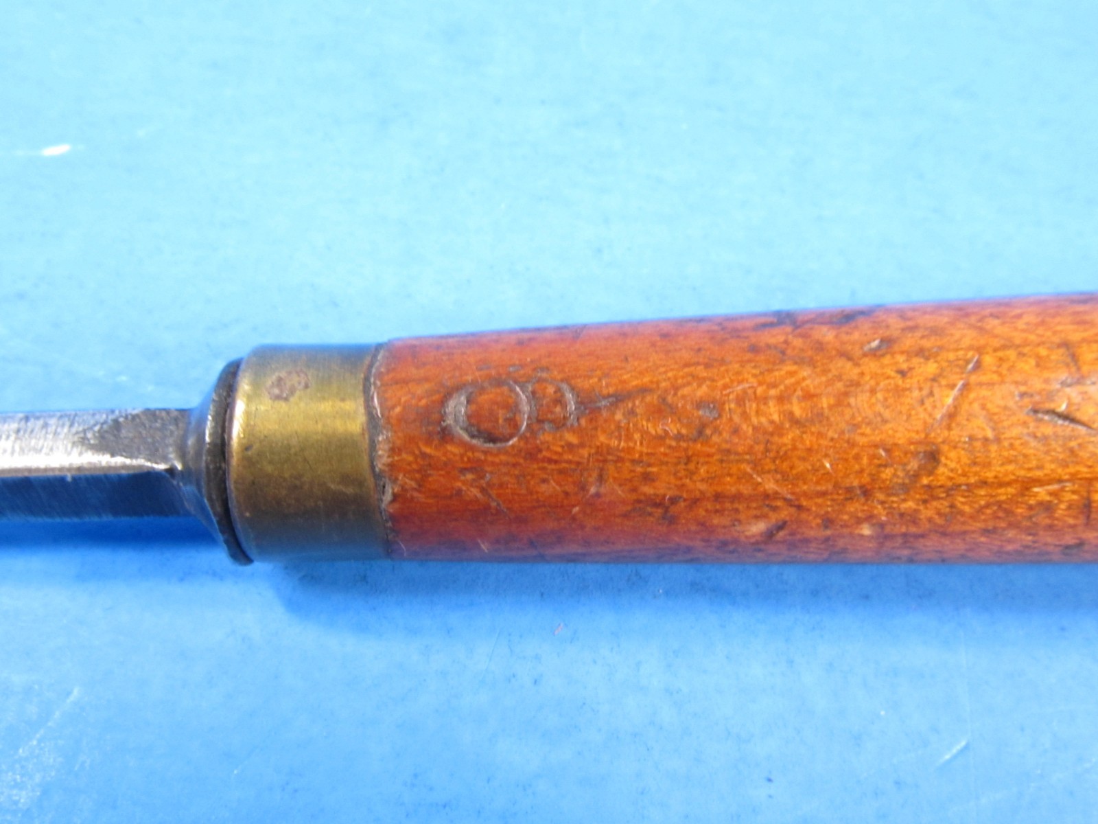 D R Barton Rochester NY 3/8″ spoon bit wood chisel carving tool sweep #21