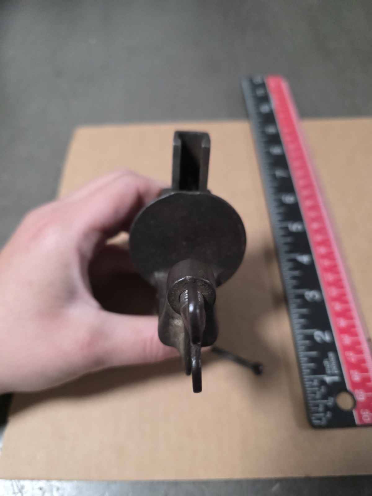Vintage Rare Athol Jewelers Small Vise No. 0 A.M. Co Athol Mass