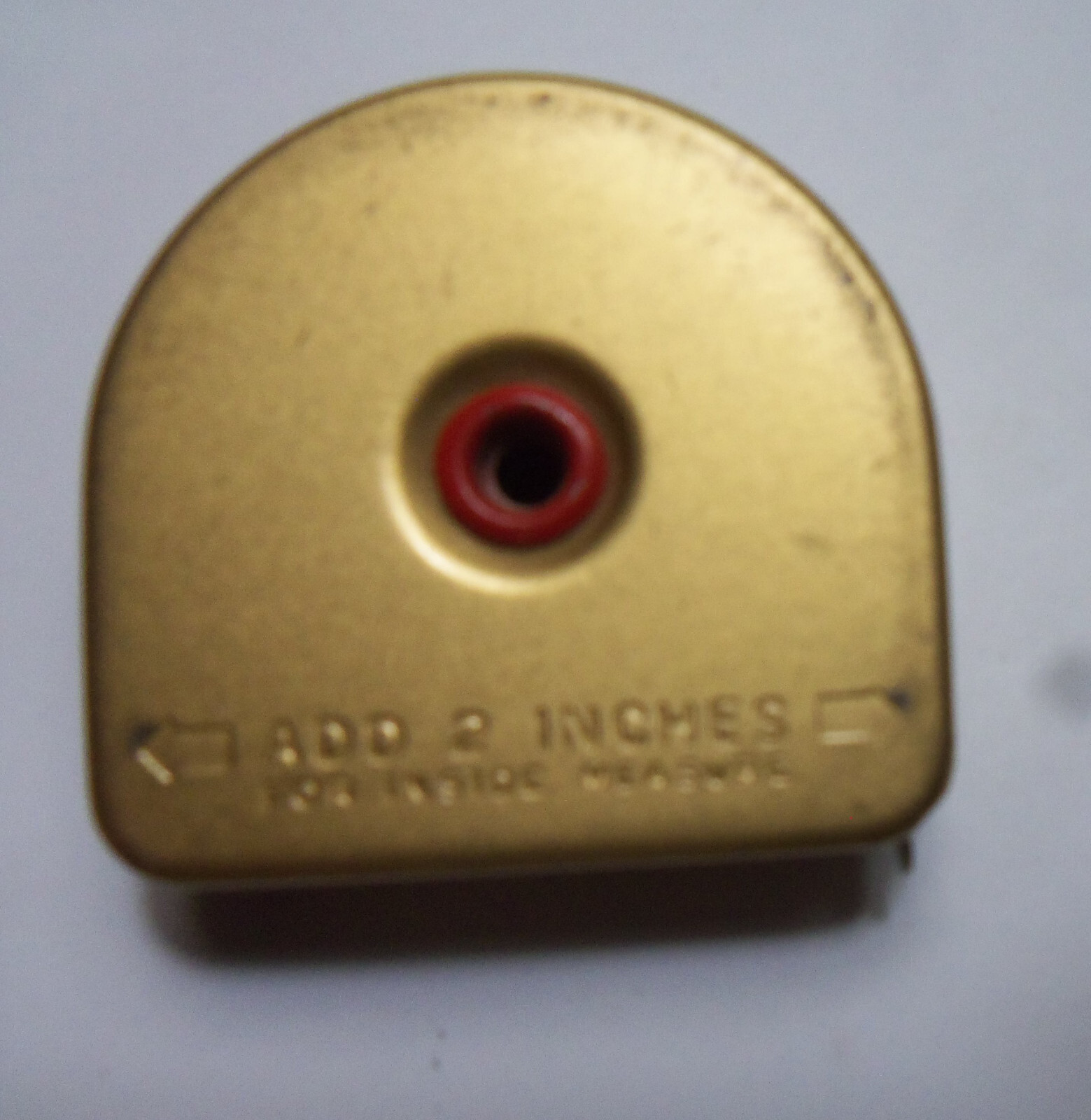 Vintage Golden Shell Oil Co. Advertising Measuring Tape Lordsburg New Mexico