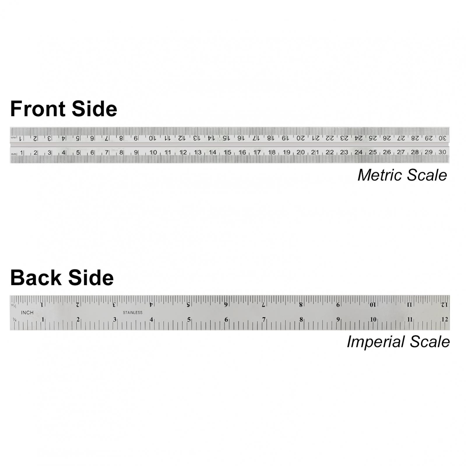 12″ Combination Tri Square Set Angle Finder & Protractor Level INCH & Metric