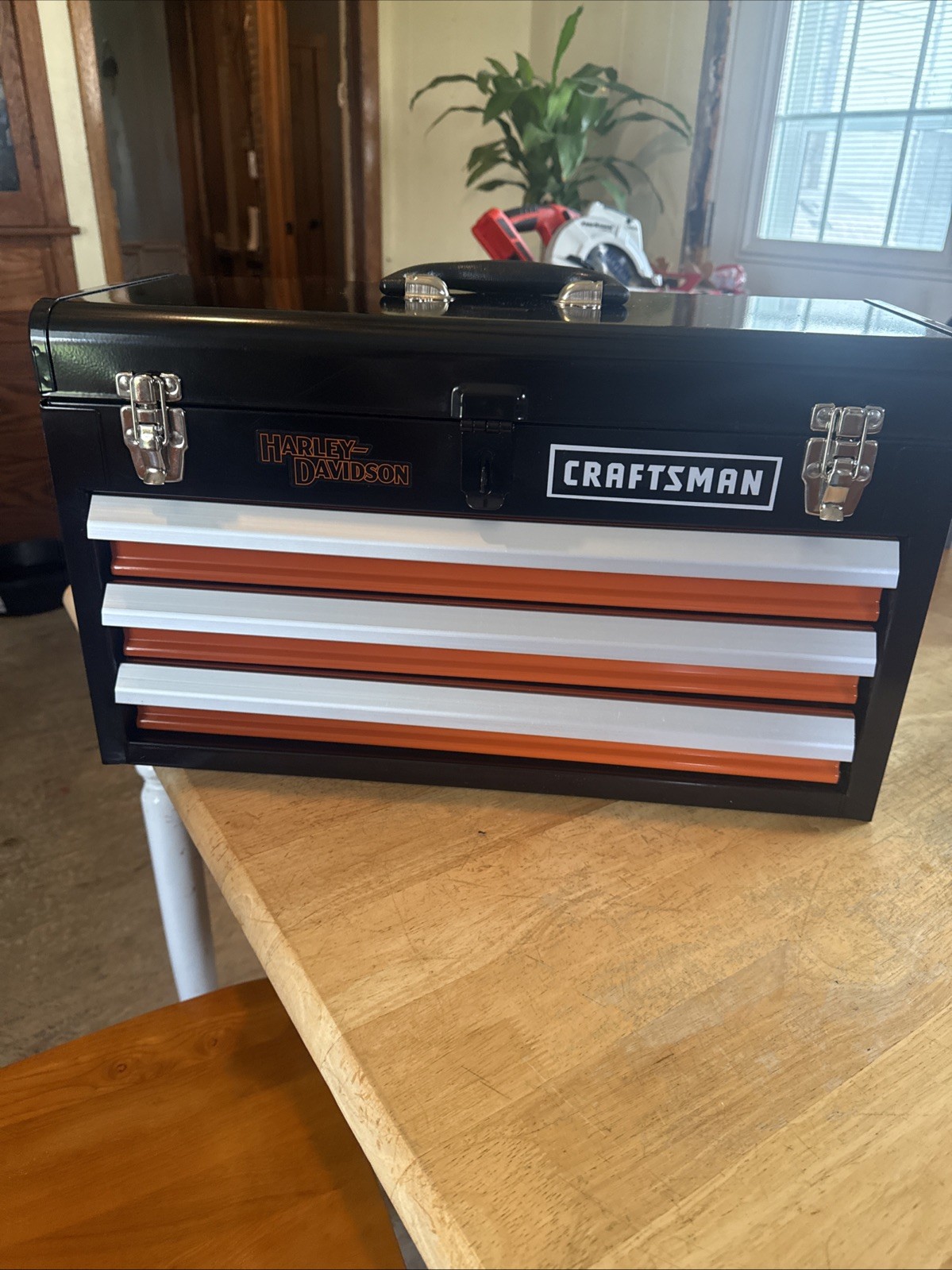 Craftsman Harley Davidson Edition 3 Drawer Tool Box 20-1/2w X 12t X 8-1/2d NEW