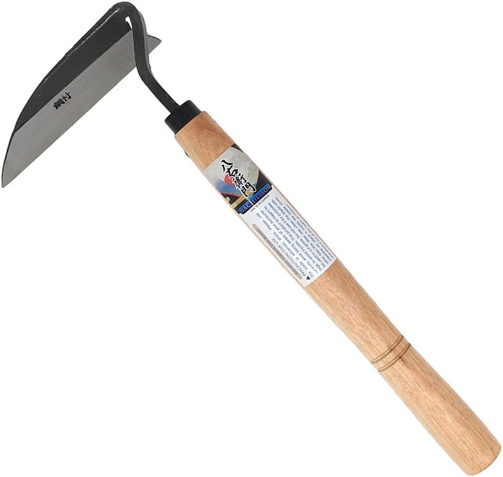 Japanese Weeding Tool Very Sharp Edge Nejiri Gama – Made in Japan