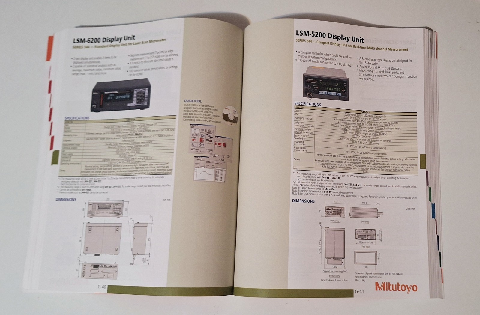 560-Page Mitutoyo Measuring Instruments Parts Tools Catalog No. US-1003 MINT!