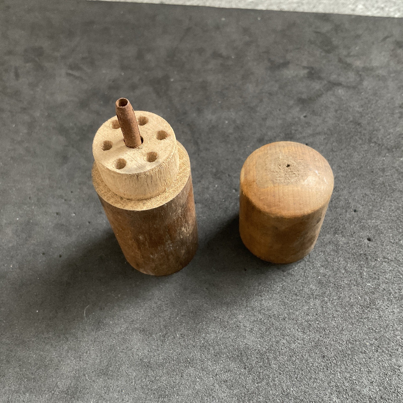 Vintage Wooden Drill Bit Holder – Jewellery/Watchmaker/Carpentry