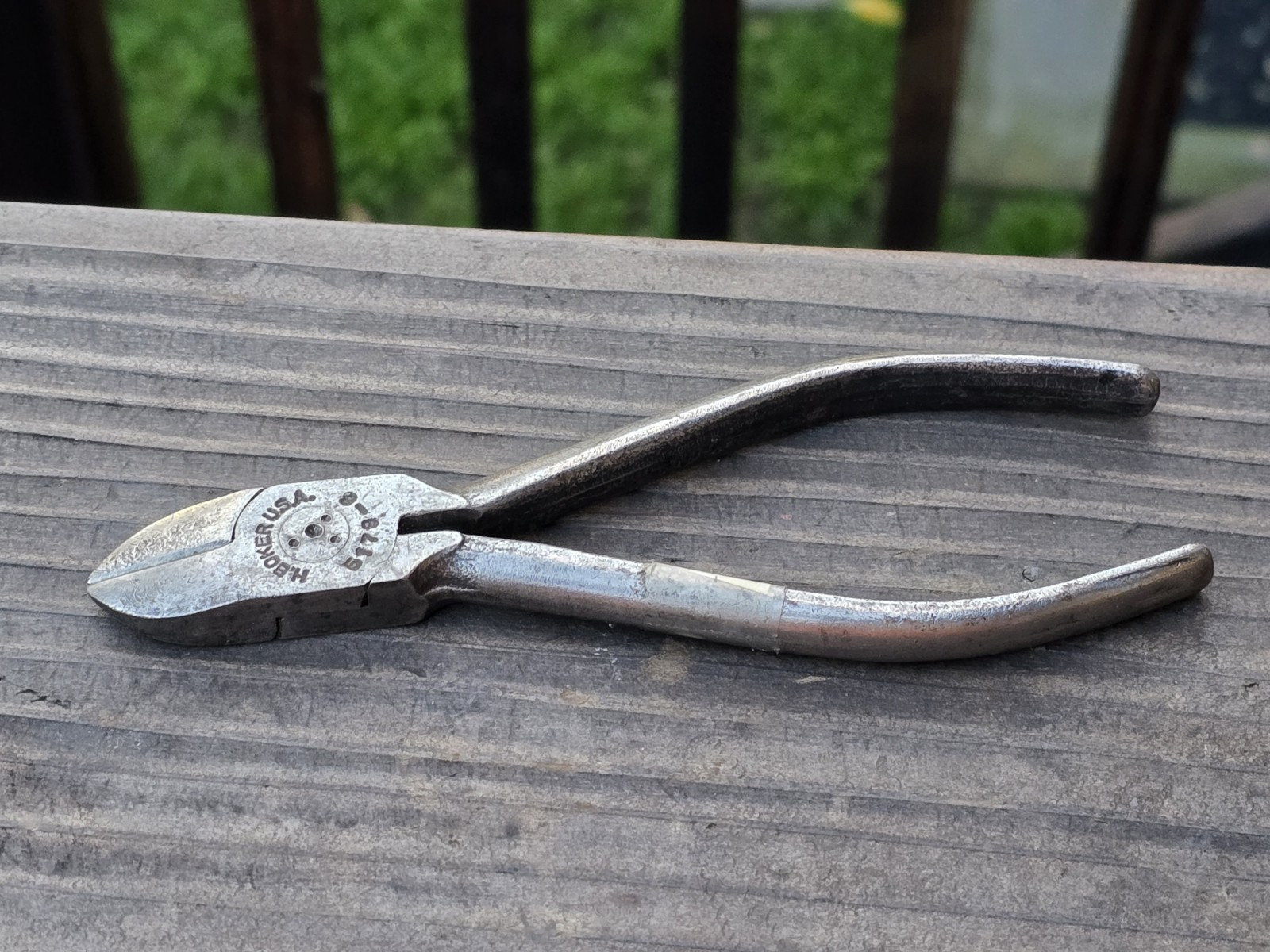 Vintage H. Boker 5179-6 Diagonal Wire Cutter Pliers USA 6″