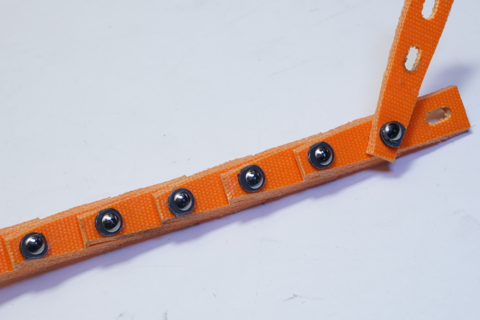 V-Link Adjustable Belt 7 Feet L, 5/8″ W Orange Composite Polyester Ships FREE