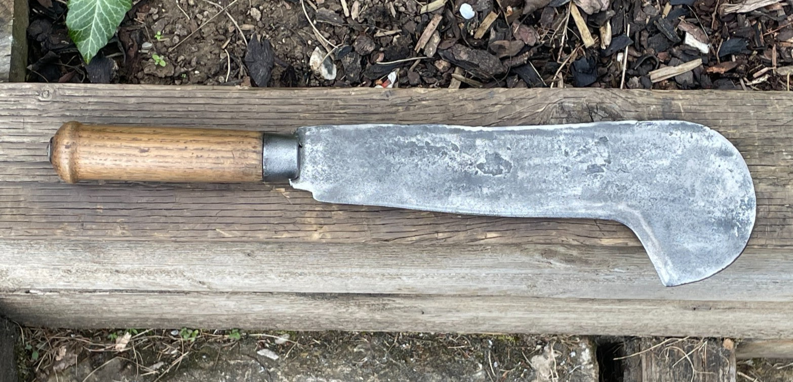 Vintage Mosers 10-1/2″ Billhook Slasher Hedgelaying Garden Tool