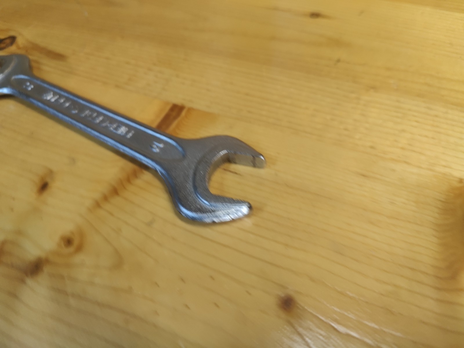 Mercedes Benz Unior Din 895 17mm 19mm Open End Wrench Great Condition
