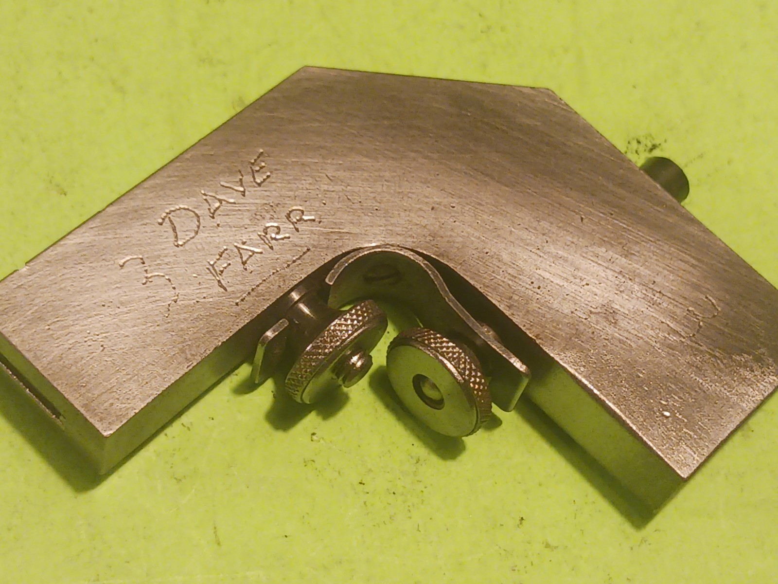 L.S. Starrett No. 289B & combination square 5pcs Head, clamp, 2-rules & scribe