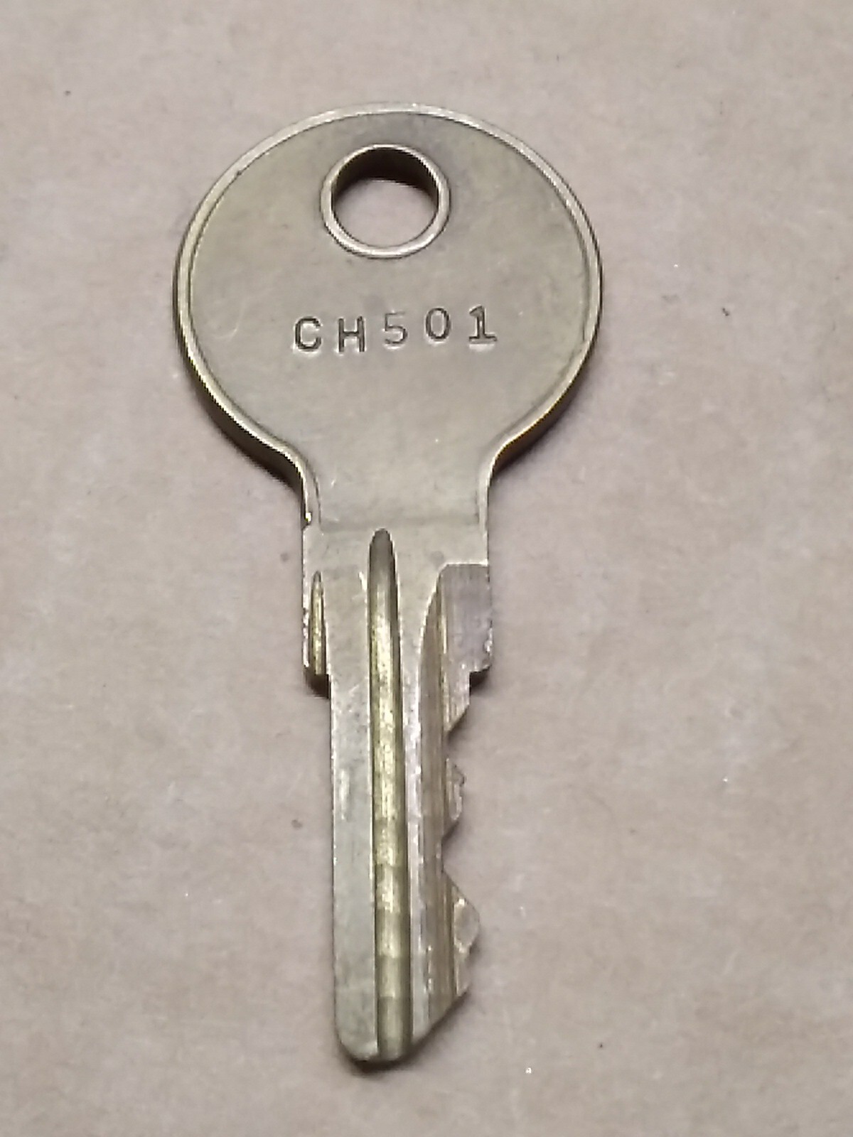 COLE HERSEE # CH501 CH 510 – House Trunk Padlock Cam Lock Key USA Antique