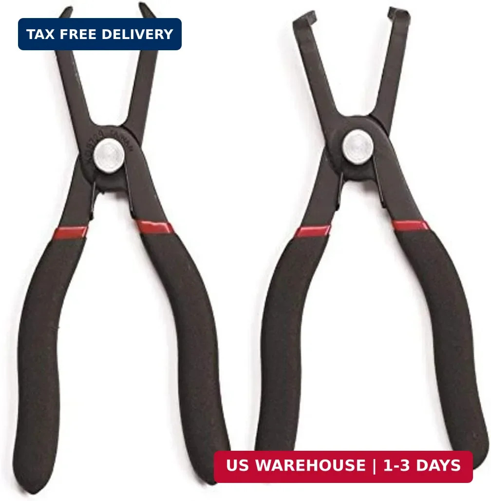 GEARWRENCH 2 Pc. 30° & 80° Push Pin Plier Set – 41840D