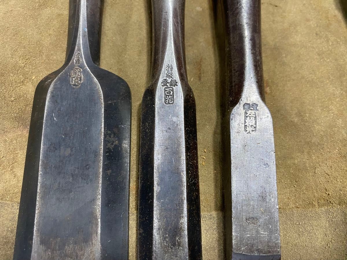 Aurora 42mm Carpentry Chisel Hand Tool Vintage Left Handle