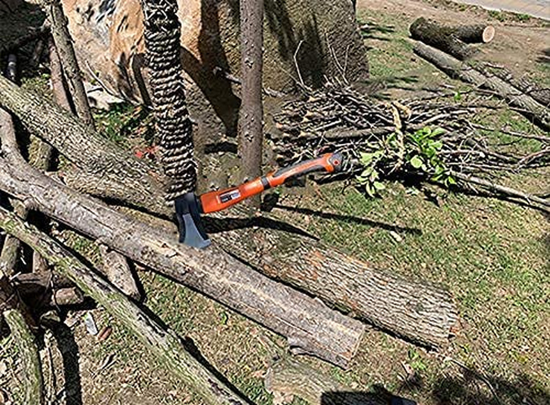 Edward Tools Wood Splitting Maul 17” – 3 Lb. Axe and Sledge Combined – Forged St
