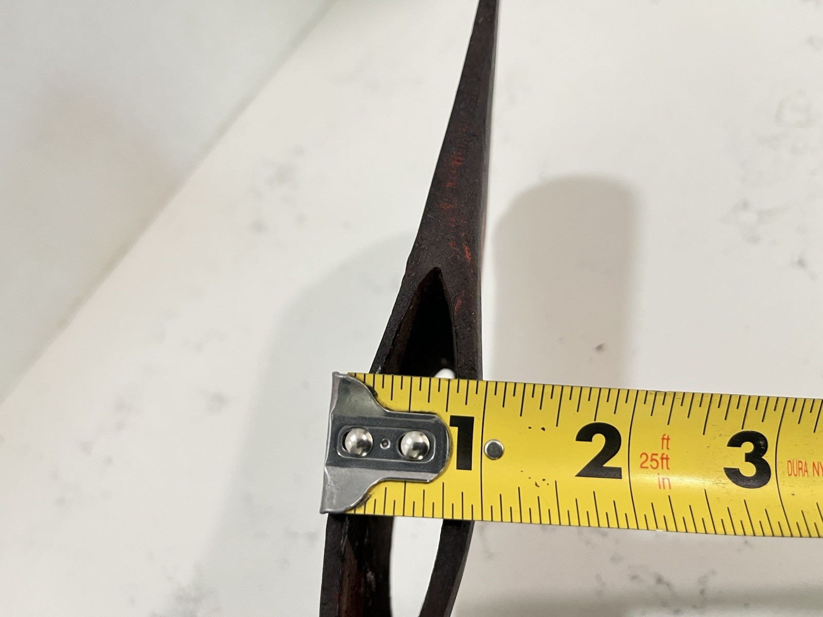 Vintage Council USA Double Bit Axe Head Rail Splitter 3.7lbs-Bent Corner