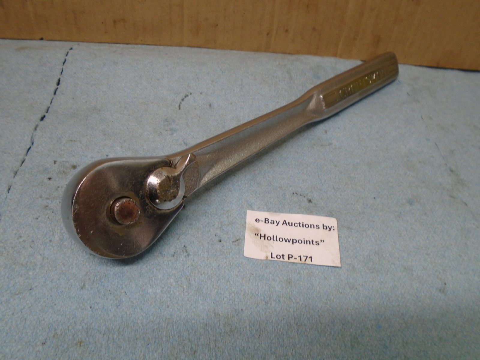 Craftsman USA #44985 V Date Push Button Ratchet 1/2″ Drive 32 Teeth Gear P171