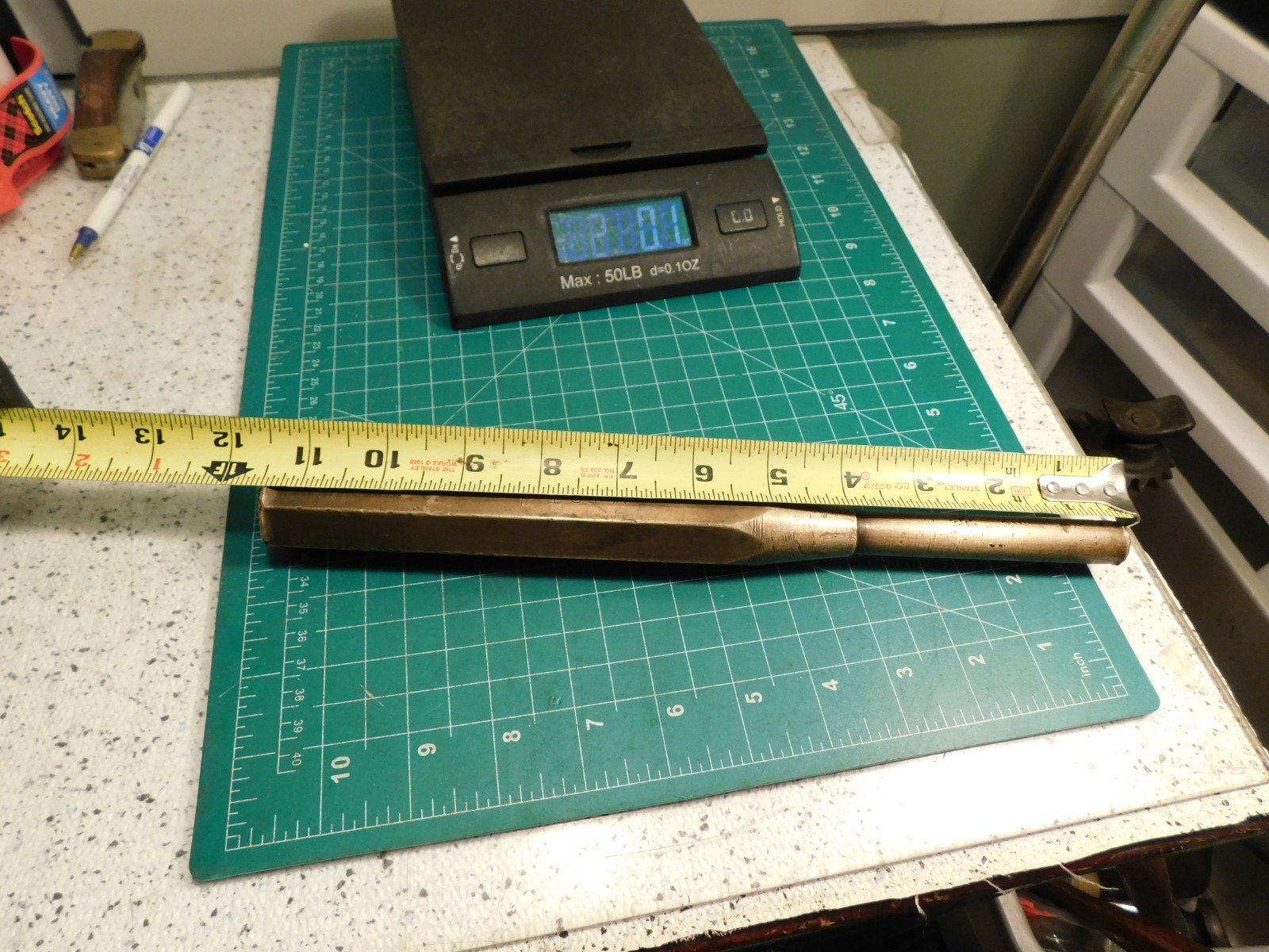 Berylco P101A Punch 11 1/2″ X 1″ Large Diameter Handle x 5/8 Punch Pin