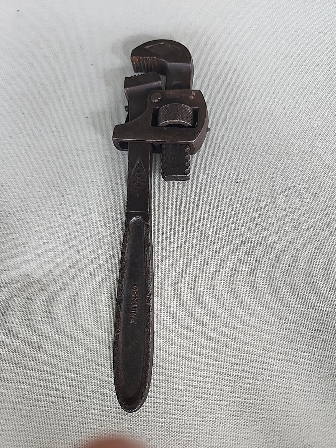 Genuine STILLSON Vintage 10″ Pipe Wrench Made by Walworth Mfg. Co., Made in USA