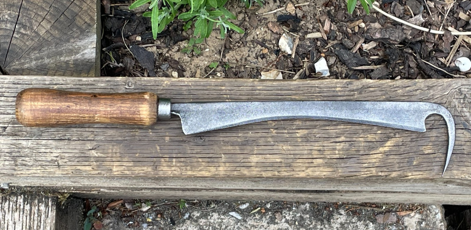 Vintage Garden Beet Hook Slasher Farm Old Tool