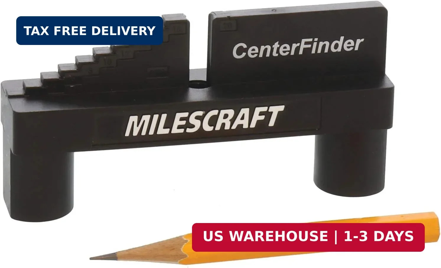 Milescraft 8408 Center Finder – Center Scriber and Offset Measuring & Marking To