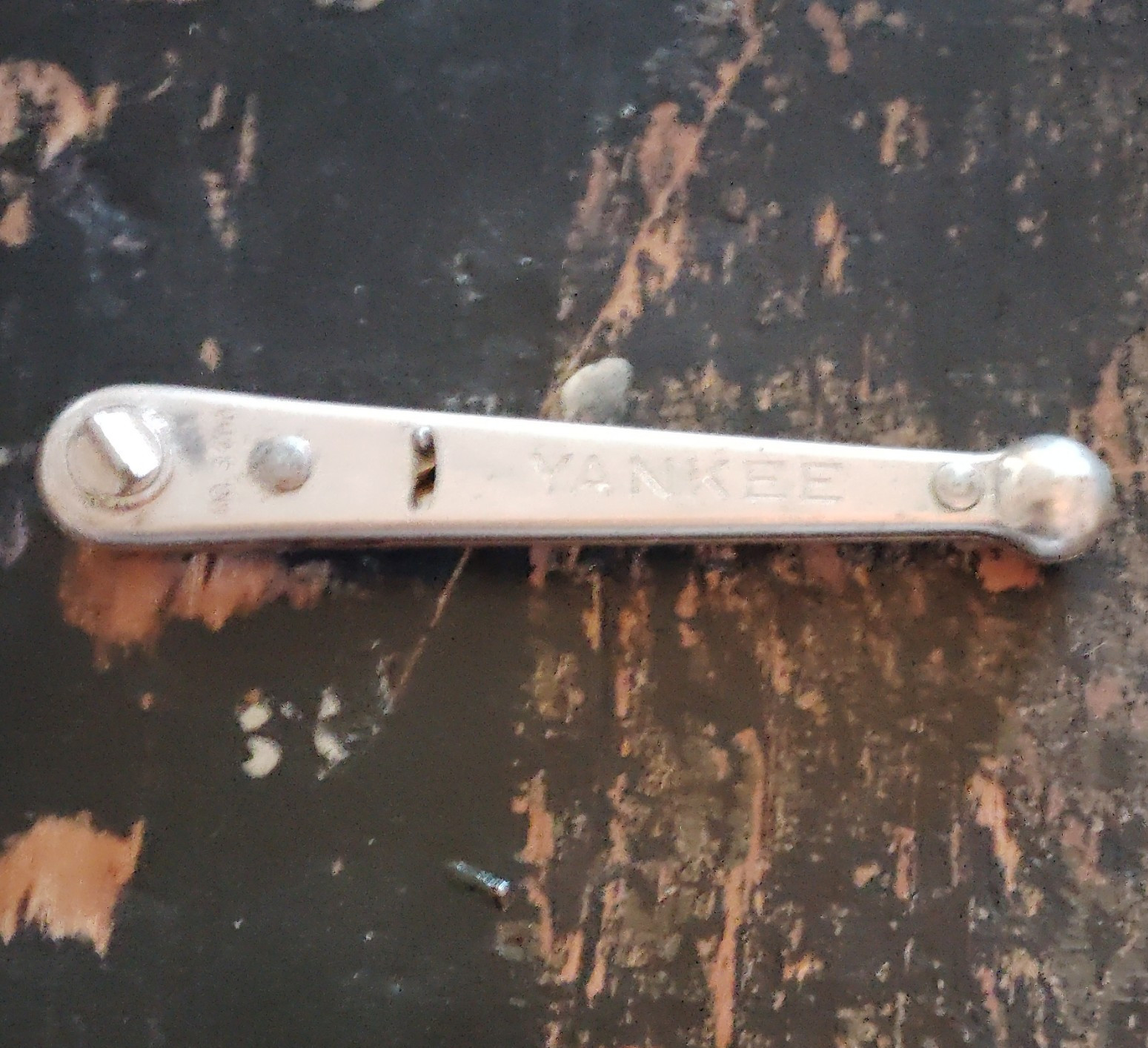 Stanley USA Vintage Ratcheting Offset Double Ended Box-End Wrench