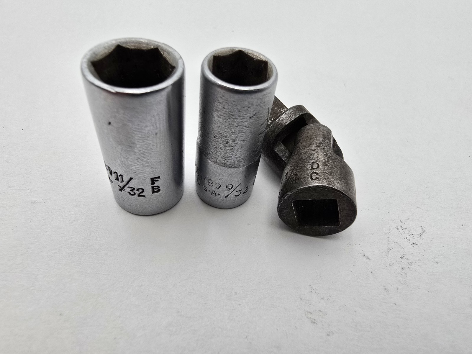 Plomb 1/4 Swivel Universal Joint Socket 4770 , 9/32 & 11/32 Sockets
