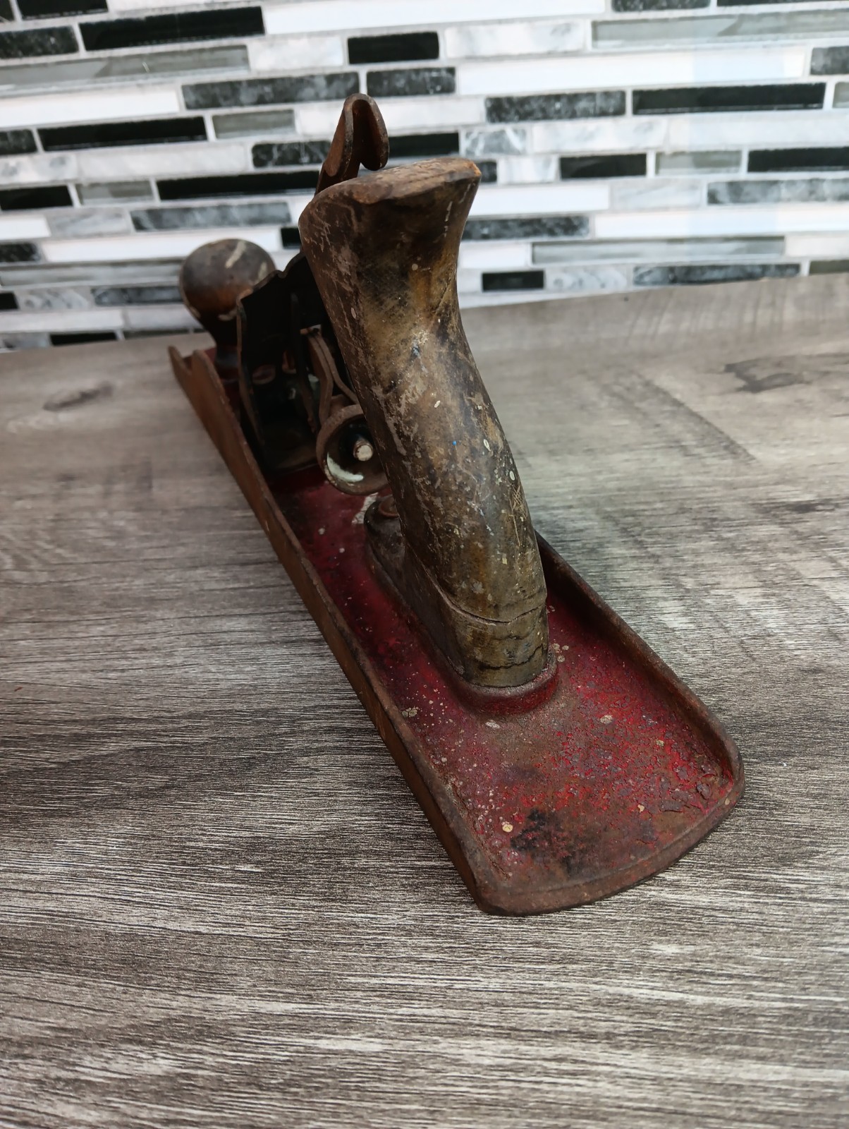 Antique Hand Wood Planer Collectibles Shop Decor Rustic Americana