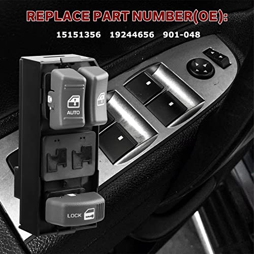 Master Power Window Switch – Compatible with 1995-2000 Chevy Tahoe & Yukon,