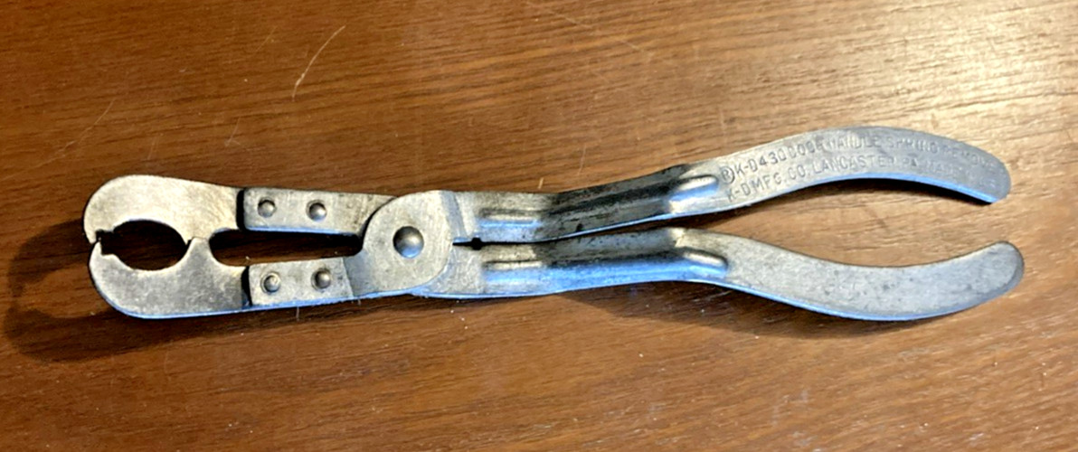 Vintage KD K-D Mfg. Co. Door Handle Spring Remover, No. 430, Lancaster, PA