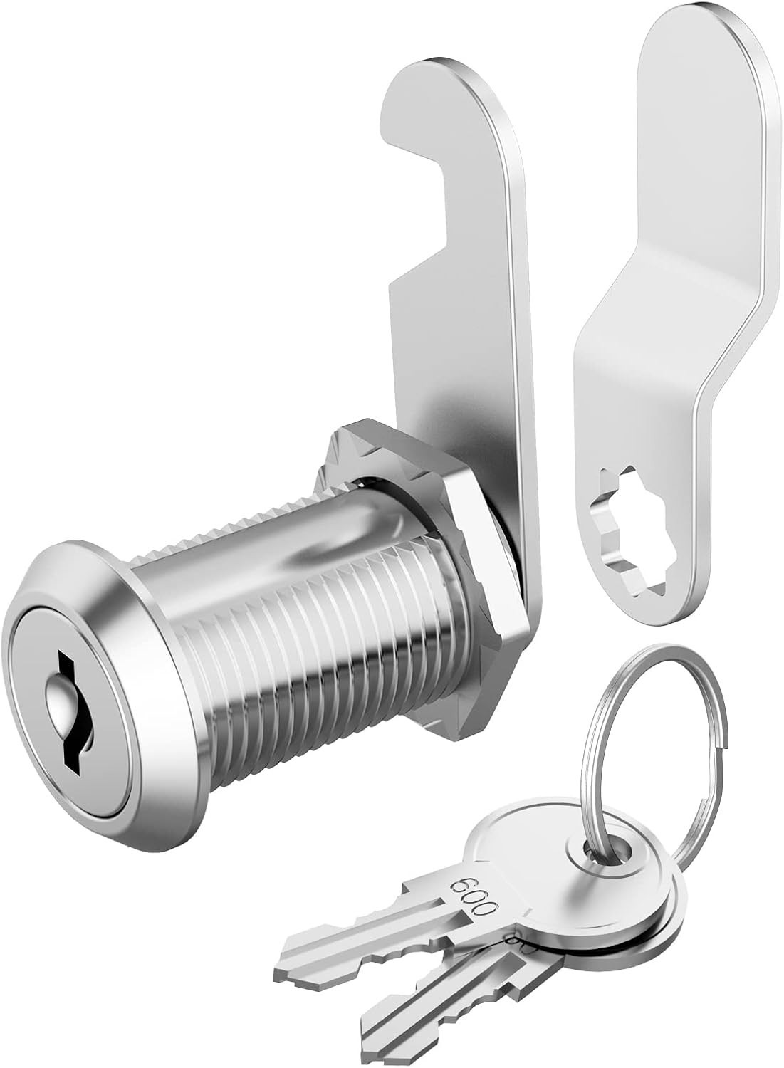 Multi-Purpose Cabinet Locks with 2 Identical Keys – 1-1/8″ Tubular Design