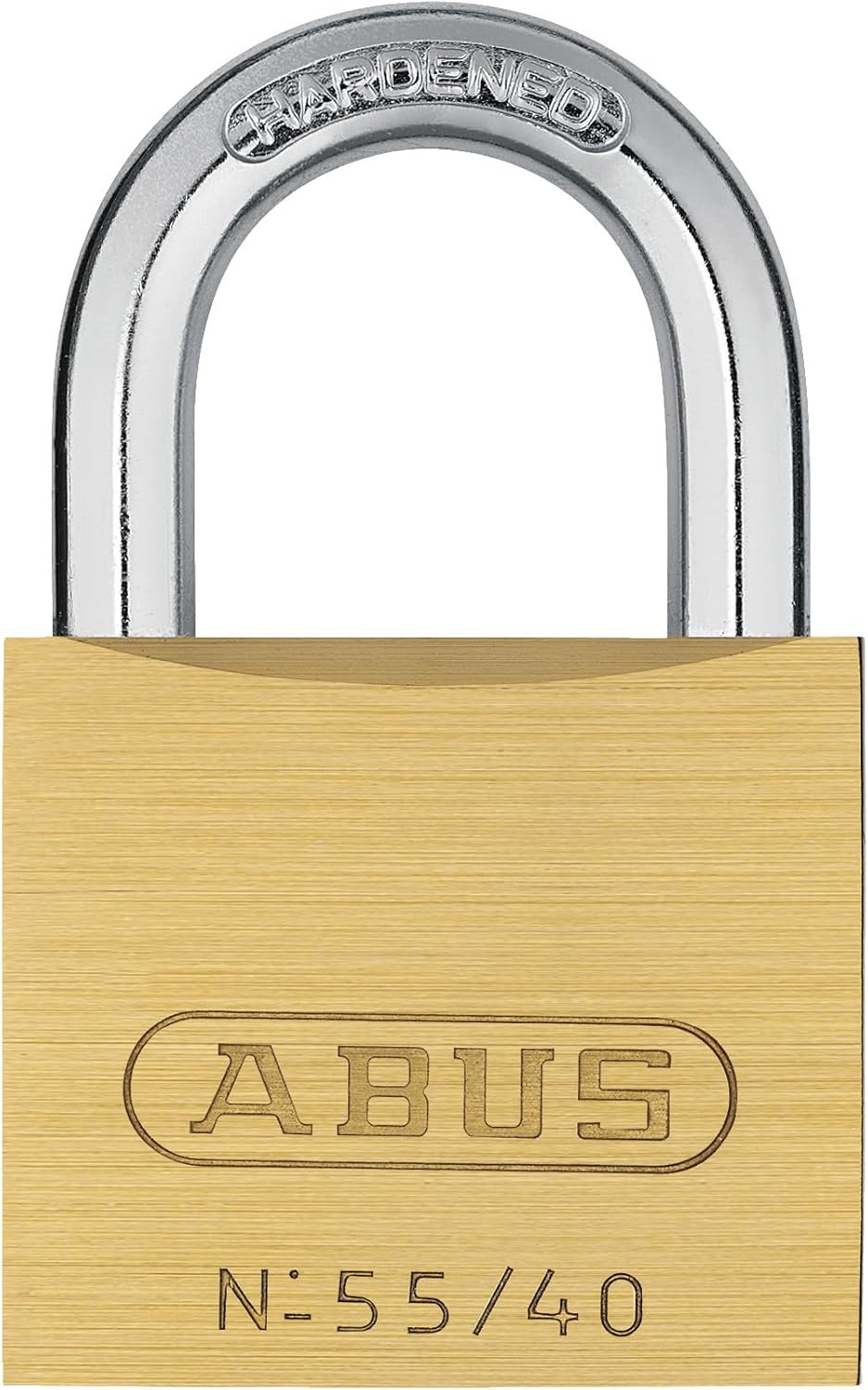 55/40 Solid Brass Padlock with 2 Keys for School, Gym, Cabinet 1 1/2In (40Mm)…