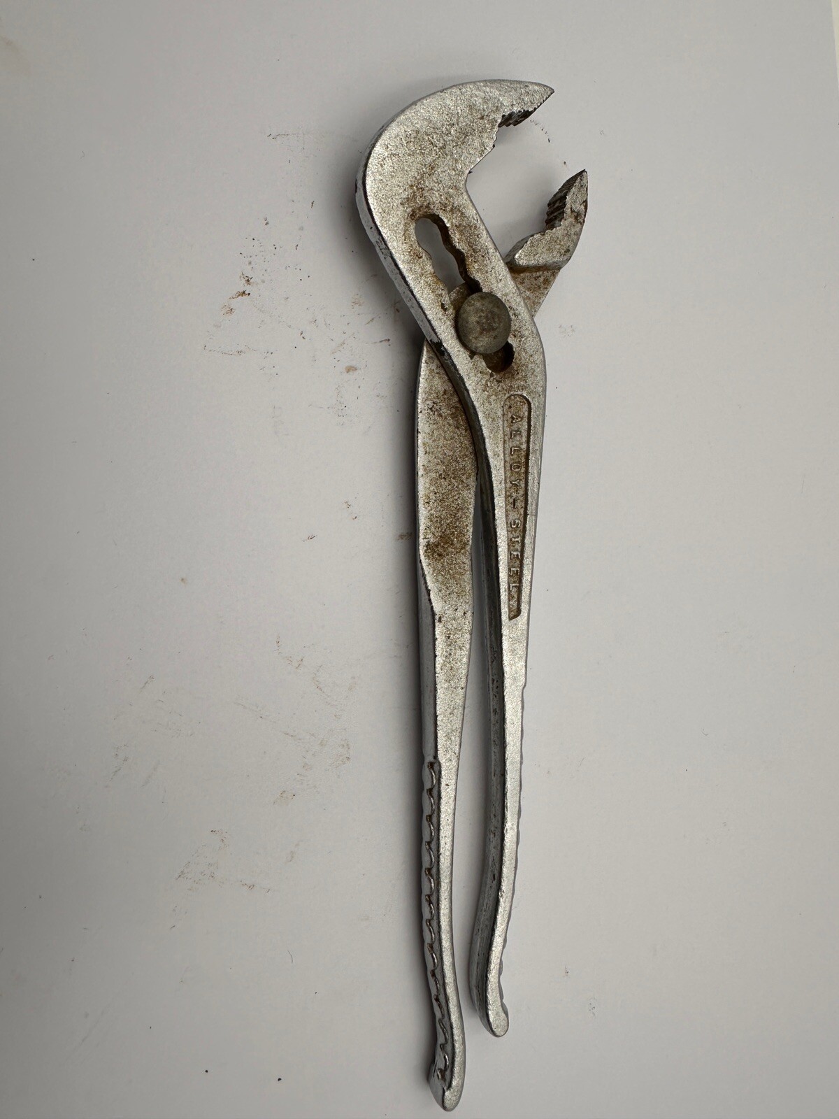 Lovely Vintage 240mm 10” Acesa Spain No 803 Water Pump Pliers Adjustable Pliers