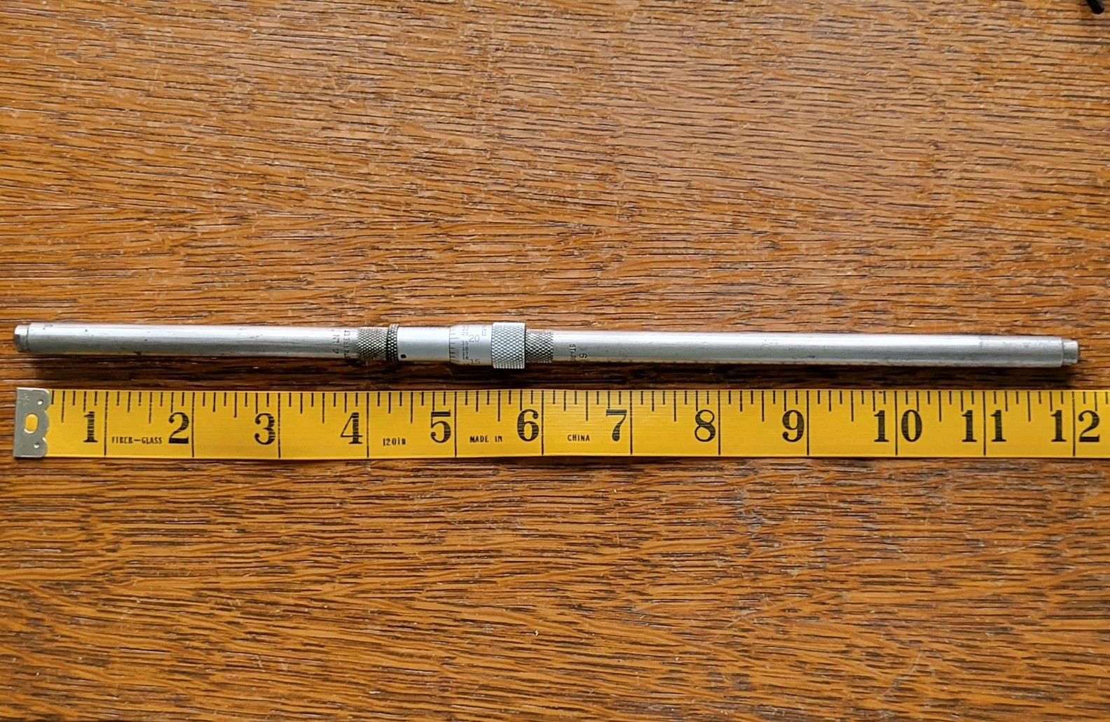 Vintage L. S. Starrett No.823B Tubular Inside Micrometer Set 1 1/2″- 12″ w/Case